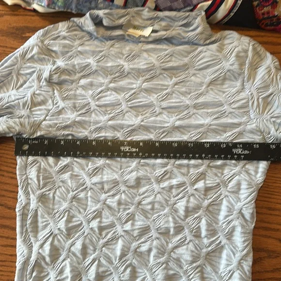 Maeve Anthropoplgy Blue Top - Picture 5 of 6